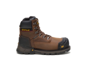 Caterpillar Kängor Rea - Excavator XL 6" Waterproof Composite Toe Arbetsskor Herr MörkBruna XZO-740168